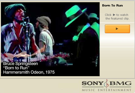 Born to run Live Hammersmith 1975